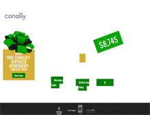 Tablet Screenshot of canalily.com